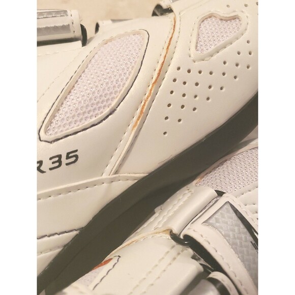 Shimano WR35 Women's 2-Bolt SPD Road Cycling Shoes White EU 36 US 6 W/Defects - Picture 4 of 5